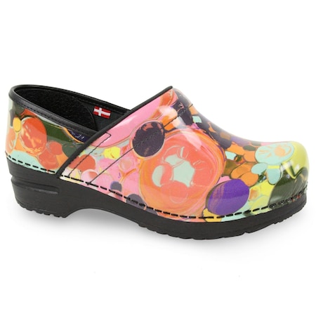 Sanita RESTIN Women's Open Back Clog in Lava Lamp, Size 4.5-5, PR 478626-090-40